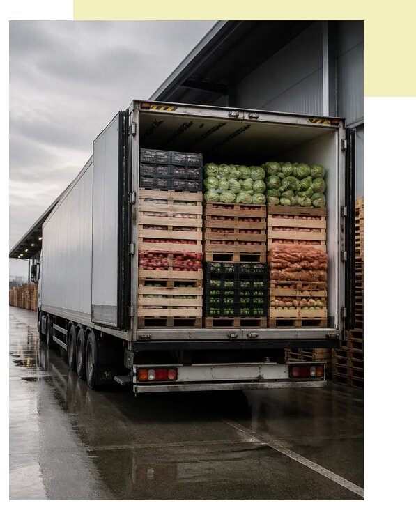 Перевозка плодоовощной продукции в Нальчик по цене от 5182 р. | Агросервис-Нль