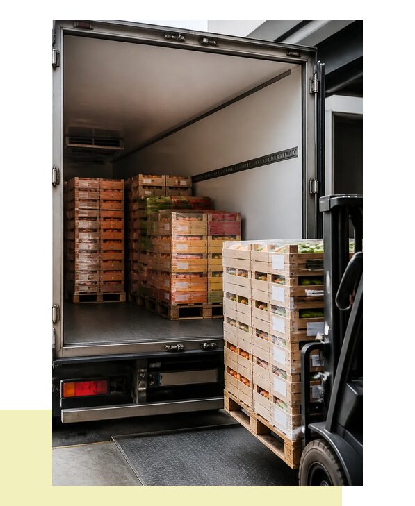 Перевозка сельхозпродукции на паллетах с доставкой в Нальчик